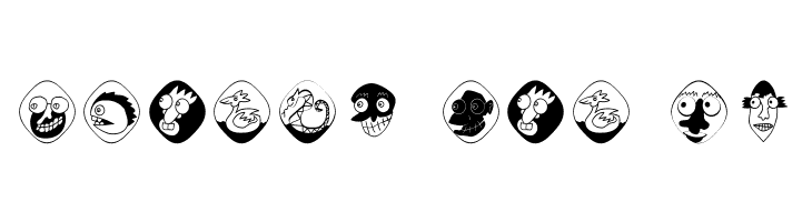 NiceNeighboursCondensed  Free Fonts Download