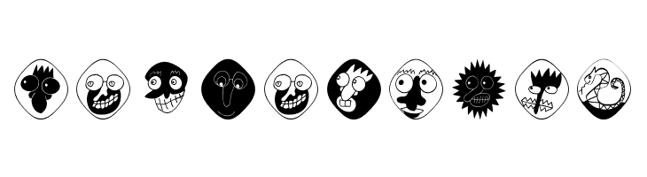 NiceNeighboursCondensed  Free Fonts Download