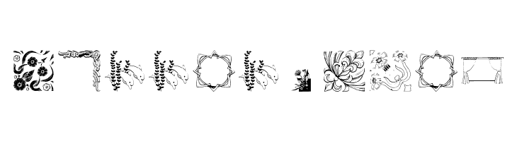 OldFramesSymbols  Free Fonts Download
