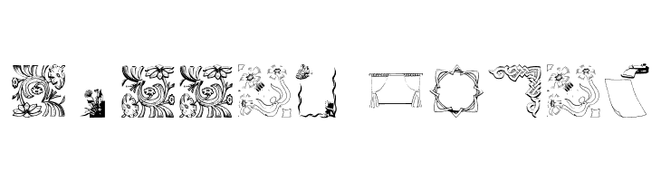 OldFramesSymbols  Free Fonts Download