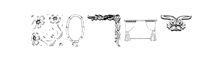 OldFramesSymbols  Free Fonts Download