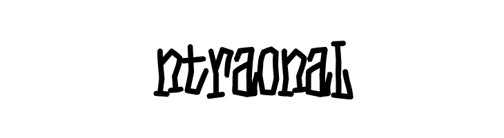 D3 Skullism Alphabet Bold  Free Fonts Download