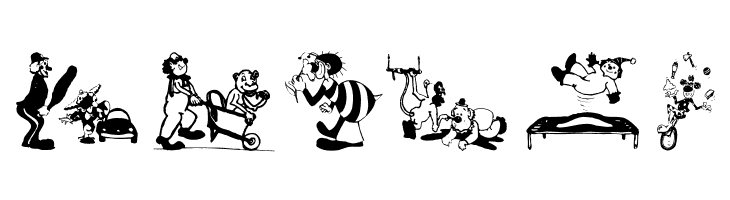 MoreClowns  Free Fonts Download