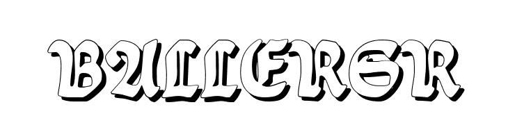 Ballade Shadow  Free Fonts Download