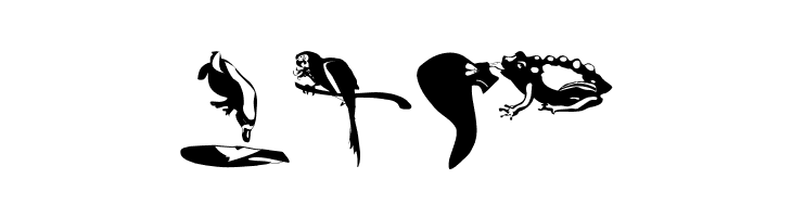 AnimalsPrey-2006  Free Fonts Download