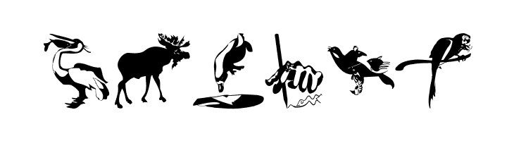 AnimalsPrey-2006  Free Fonts Download