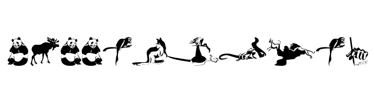 AnimalsPrey-2006  Free Fonts Download