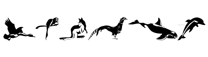 AnimalsPrey-2006  Free Fonts Download