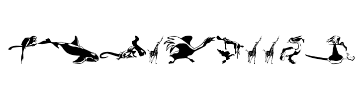 AnimalsPrey-2006  Free Fonts Download