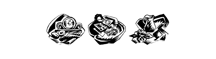 StillLebenFourKinds  Free Fonts Download