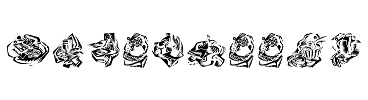 StillLebenFourKinds  Free Fonts Download