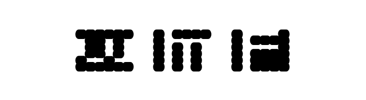 TechnicalAlphabetExtraBlack  Free Fonts Download