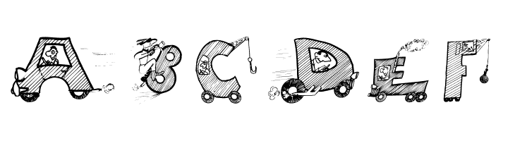 MovingLetters  Free Fonts Download