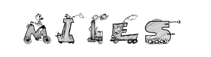 MovingLetters  Free Fonts Download