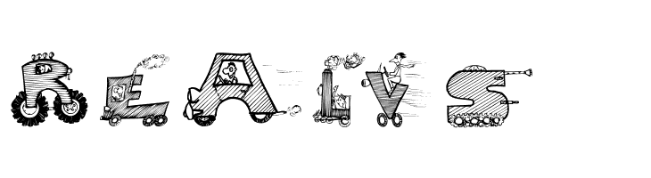 MovingLetters  Free Fonts Download