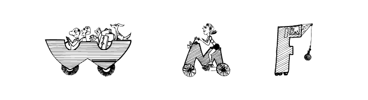 MovingLetters  Free Fonts Download