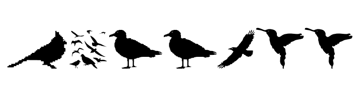BirdsAndFriends  Free Fonts Download