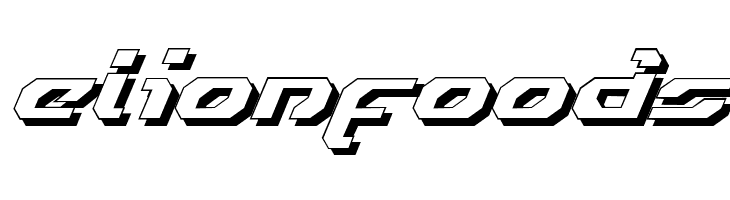 Ensign Flandry LasShad Italic  Free Fonts Download
