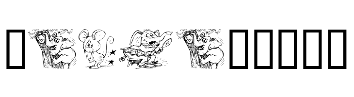 Krazy Kritters  Free Fonts Download