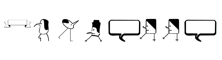 BubbleToBird  Free Fonts Download