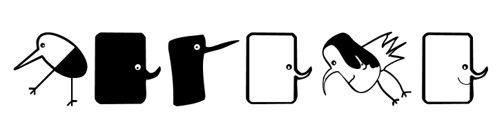 BubbleToBird  Free Fonts Download