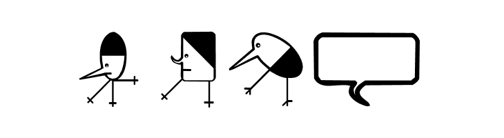 BubbleToBird  Free Fonts Download