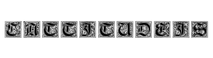 Neugotische Initialen  Free Fonts Download