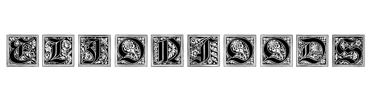 Neugotische Initialen  Free Fonts Download