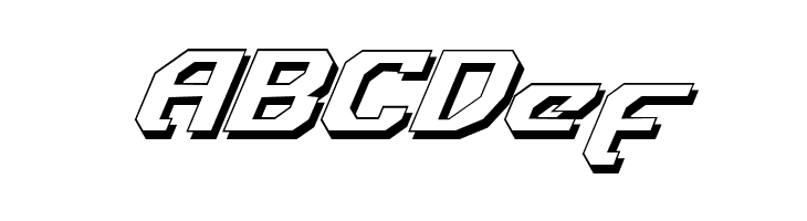 Ensign Flandry Shadow Italic  Free Fonts Download