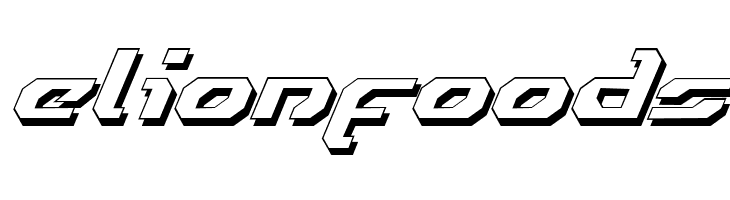 Ensign Flandry Shadow Italic  Free Fonts Download