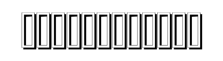 Enge Holzschrift Shadow  Free Fonts Download