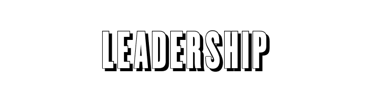 Enge Holzschrift Shadow  Free Fonts Download