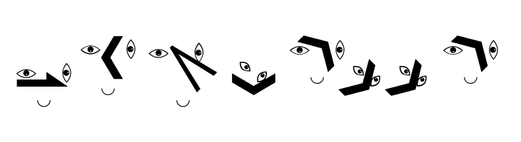 RuebenNosesFour  Free Fonts Download