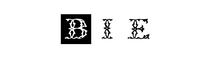 ZierCaps  Free Fonts Download