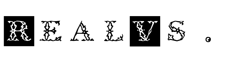 ZierCaps  Free Fonts Download