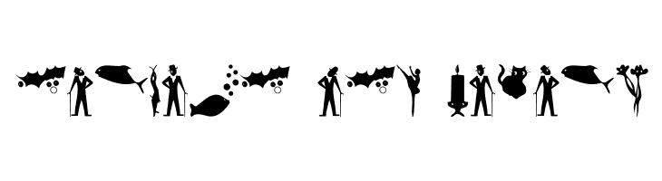 SimpleSilhouettes  Free Fonts Download