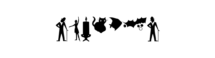 SimpleSilhouettes  Free Fonts Download