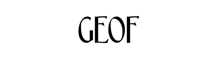 GEOF Birmingham Sans Serif Font