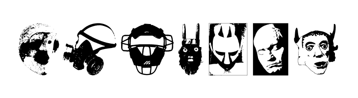 MasKs  Free Fonts Download