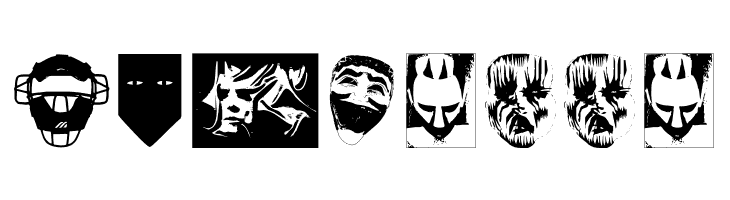 MasKs  Free Fonts Download