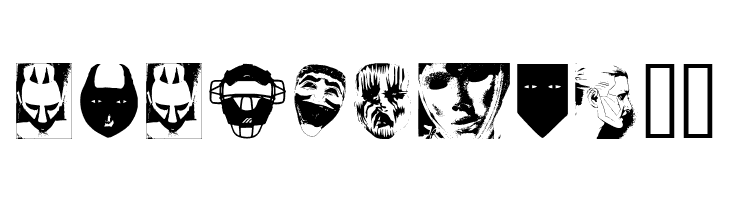 MasKs  Free Fonts Download