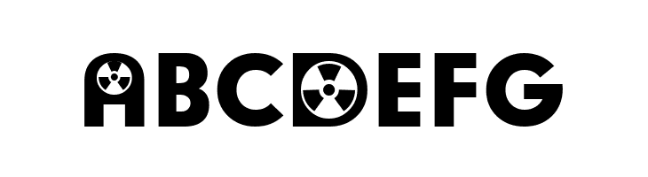 Radiation Participants  Free Fonts Download