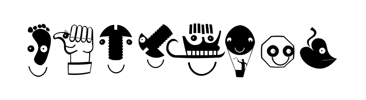 AllesNurGeklaut  Free Fonts Download