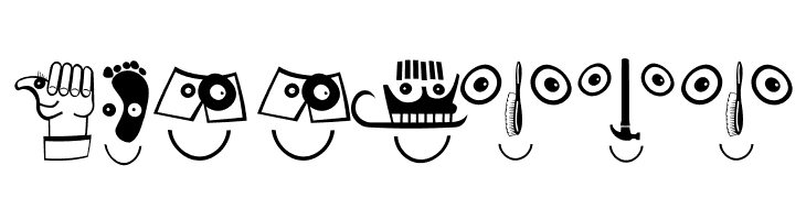 AllesNurGeklaut  Free Fonts Download