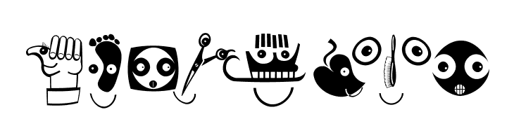 AllesNurGeklaut  Free Fonts Download