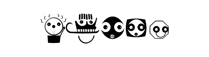 AllesNurGeklaut  Free Fonts Download