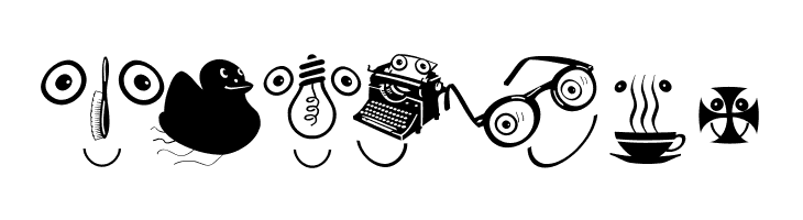 AllesNurGeklaut  Free Fonts Download