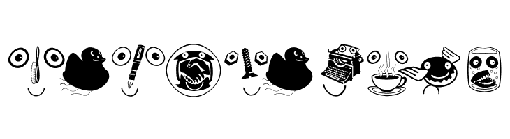 AllesNurGeklaut  Free Fonts Download