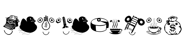 AllesNurGeklaut  Free Fonts Download