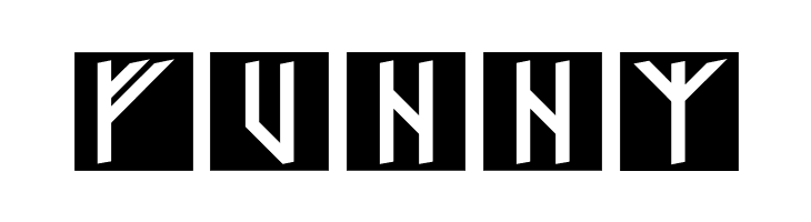 RunishQuill-BlackSquares  Free Fonts Download